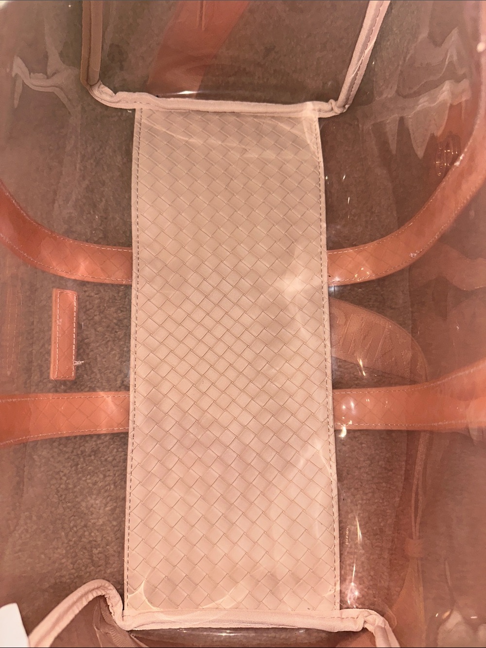Steve Madden Clear Blush Duffle Bag - Picture 4 of 4